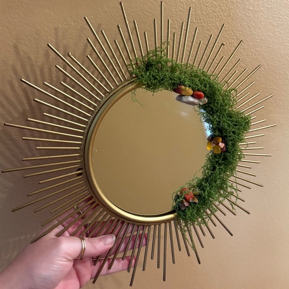 Crystal sunburst mirror - Picture 2 of 2